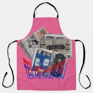 SONIC YOUTTE CASSETTE TAPE coole Kunst Schürze
