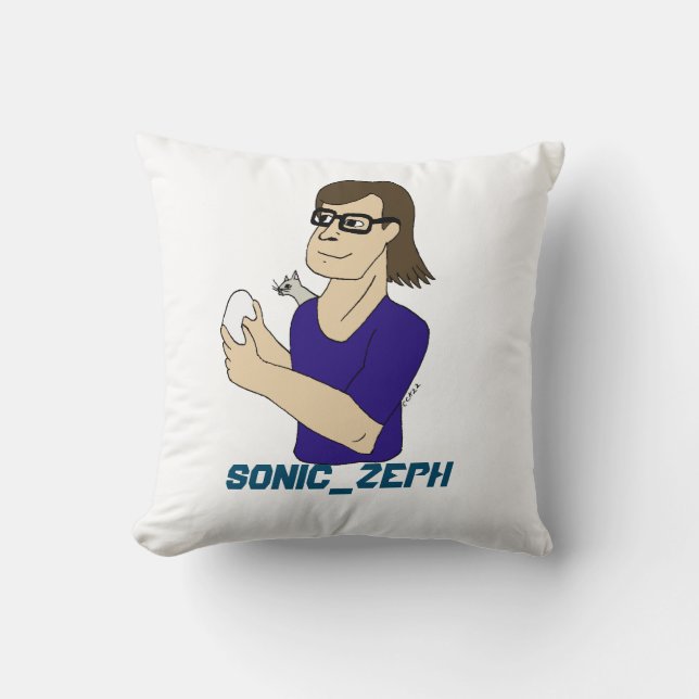 Sonic_Zeph Kissen (Vorderseite)