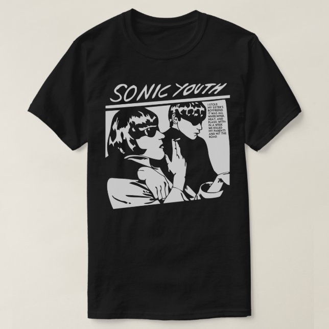 Sonicc Youth BandMerchandise T-Shirt (Design vorne)