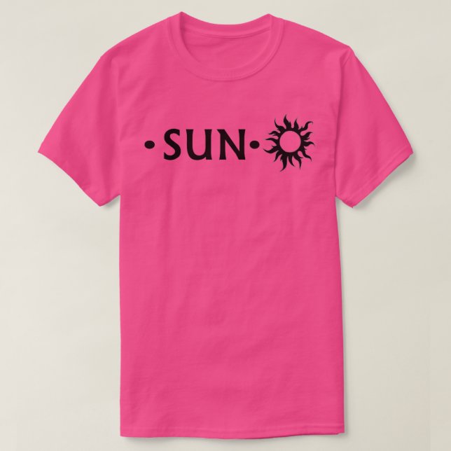 Sonne 2 T-Shirt (Design vorne)