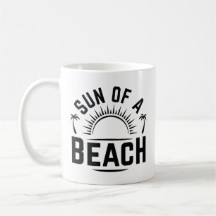 Sonne am Strand Kaffeetasse