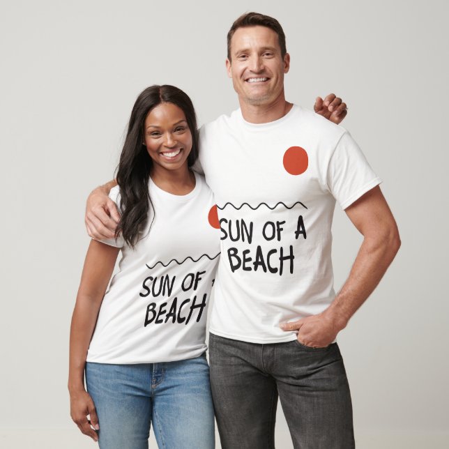 Sonne am Strand T-Shirt (Unisex)
