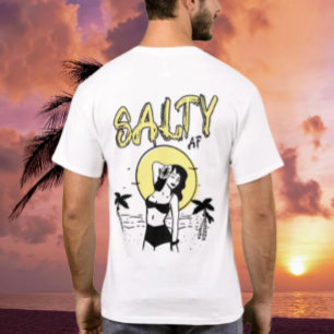 Sonne am Strand von Salty AF T-Shirt