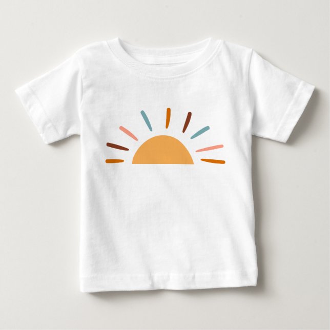 Sonne Baby T-shirt (Vorderseite)