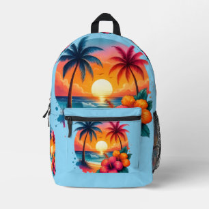 Sonne bedruckter rucksack