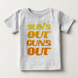 SONNE DRIN FITNESS UND GYM BABY T-SHIRT