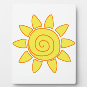 Sonne Fotoplatte
