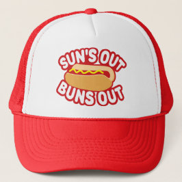 Sonne-heraus Brötchen heraus Truckerkappe