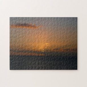Sonne hinter Wolken II Seascape