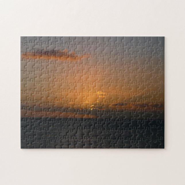 Sonne hinter Wolken II Seascape (Horizontal)