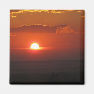Sonne in den Wolken Magnet