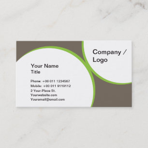 Sonne le carte de visite simple