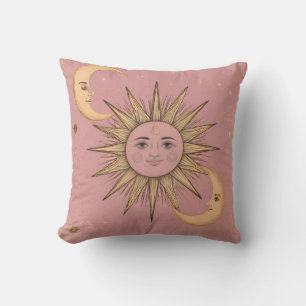 Sonne, Mond Boheme Mandala Kissen