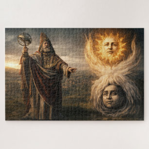 Sonne, Mond, Hermes Trismegistus Astrologie 