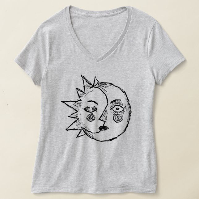 Sonne & Mond T-Shirt (Ablage )
