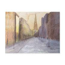 SONNE MORGEN, POSTKARTE