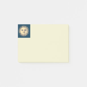 Sonne Post-it Klebezettel