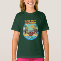 Sonne raus, Puns raus Strandabzeichen | Lustiger S