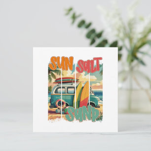 Sonne, Salz, Sand - Retro Beach Vibes