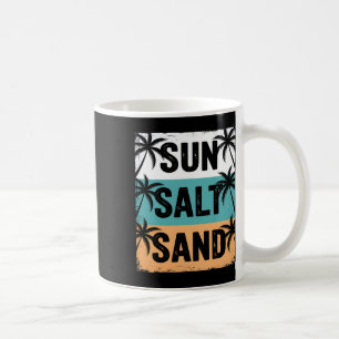 Sonne Salz Sand Sommer Strand Vibes Familienurlaub Kaffeetasse