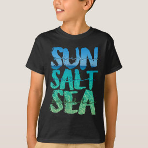 Sonne Sand Meer Salz Strand Kreuzfahrt Schiff Somm T-Shirt