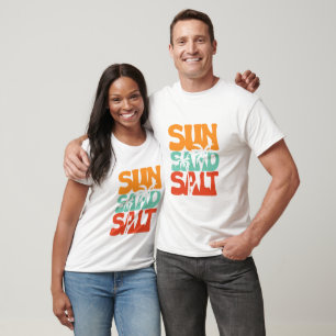 Sonne Sand Salz - Sommer T-Shirt