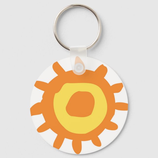 Sonne Schlüsselanhänger (Vorderseite)