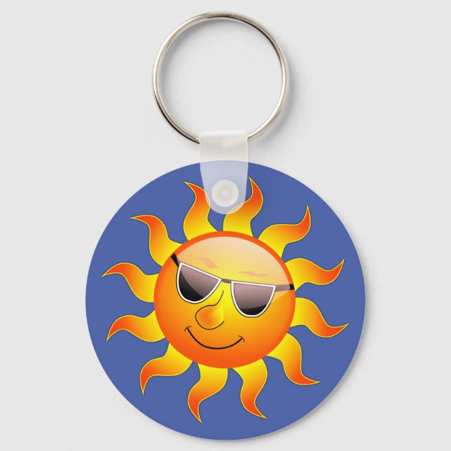 Sonne Schlüsselanhänger (Vorderseite)