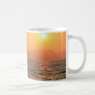 Sonne-Set im Galiläa-Meer Kaffeetasse