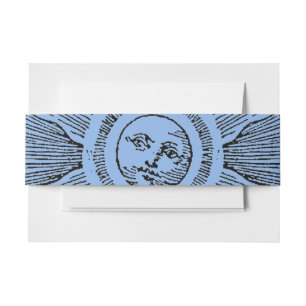 Sonne Sterne Antike Nacht Himmel Mittelalterlicher Einladungsbanderole