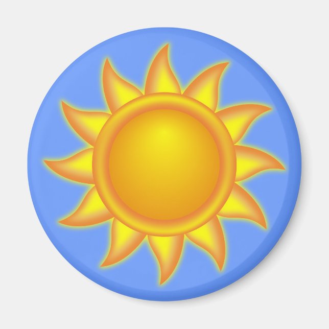 Sonne sun magnet (Vorne)