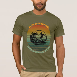 Sonne, Surfen und Soul" 🌊 T-Shirt