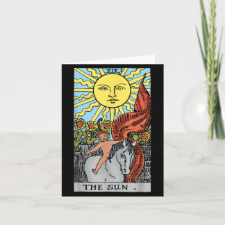 Sonne Tarot Karte Rider Waite