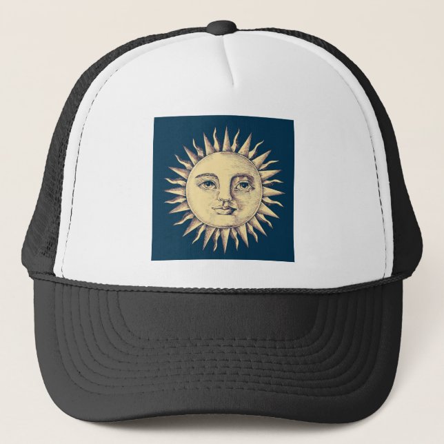 Sonne Truckerkappe (Vorderseite)