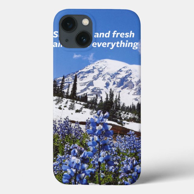 Sonne und frische Luft Case-Mate iPhone Hülle (Rückseite)