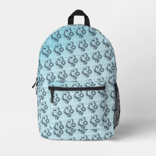 Sonne und Mond Bedruckter Rucksack