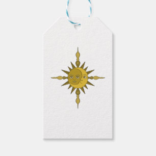 Sonne und Mond Geschenkanhänger