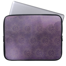 Sonne und Mond Laptopschutzhülle