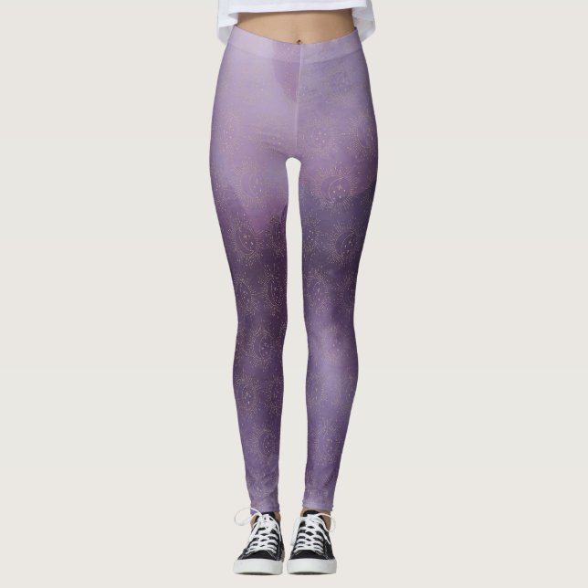 Sonne und Mond Leggings (Vorderseite)
