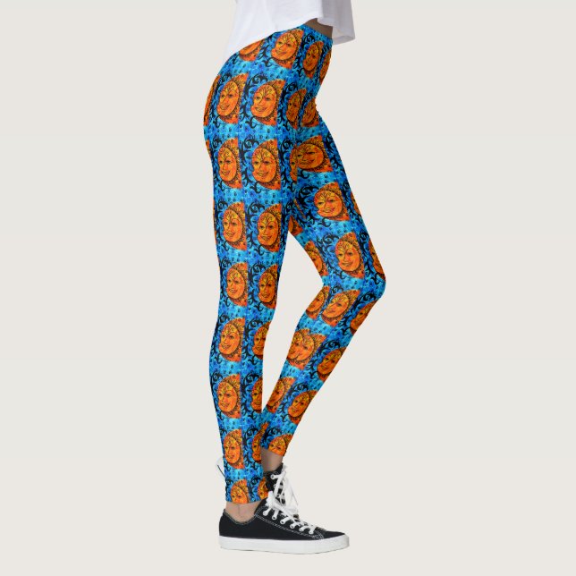 Sonne und Mond Leggings (Rechts)