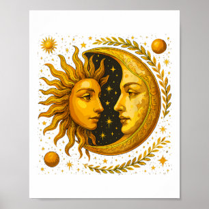 Sonne und Mond Poster