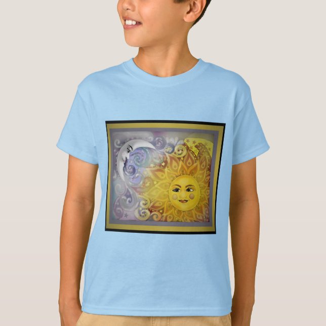 Sonne und Mond T-Shirt (Vorderseite)