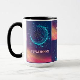 Sonne und Mond Tasse