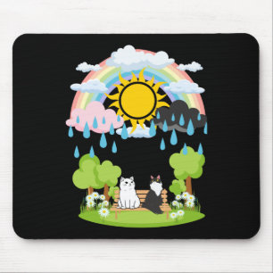 Sonne und Regen in einem Park der Wahl Mousepad