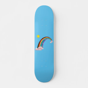 Sonne und Regenbogen 2 Skateboard