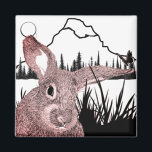 Sonne und Schmetterling Magnet<br><div class="desc">Dieses Bild wird von Hand gezeichnet und unterstreicht dieses bezaubernde Hasen, obwohl sein Freund im Moment im Gras schaukelt. Vielleicht ist sie schüchtern. Dieses kreative und keltische Design lädt Sie ein in den natürlichen Magnetismus Ihrer anderen Seite des Stils! Von dem Gesicht, was Sie sich auch aussuchen, dieser Hase ist...</div>