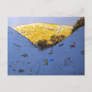 Sonne und Schnee 2007 Postkarte