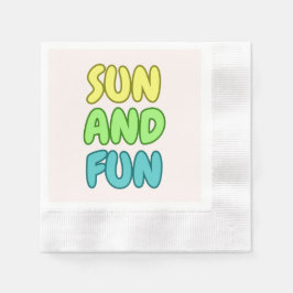 Sonne Und Spaß Papiertücher Serviette