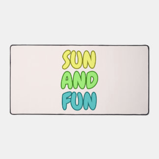 Sonne Und Spaß Schreibtischunterlage