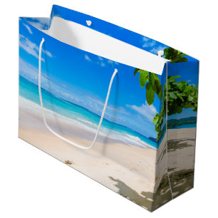 Sonne und tropischer Strand Große Geschenktüte